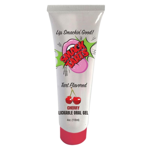 Smack Tarts Lickable Oral Gel Lubricant 4oz - Sour Cherry