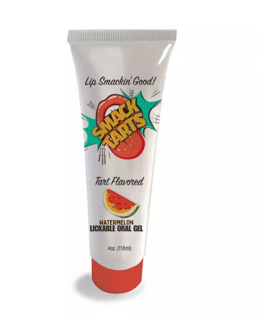 Smack Tarts Lickable Oral Gel Lubricant 4oz - Sour Watermelon