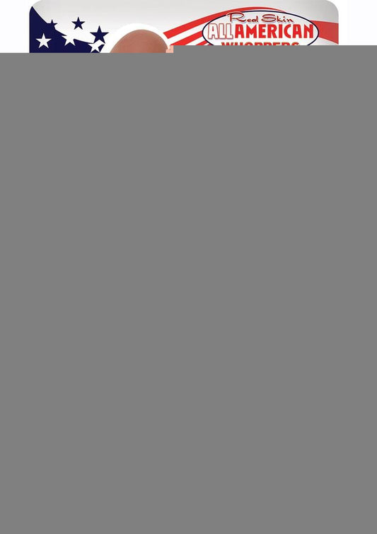 All American Whoppers Vibrating Dildo with Balls Latin - Brown/Caramel - 8in