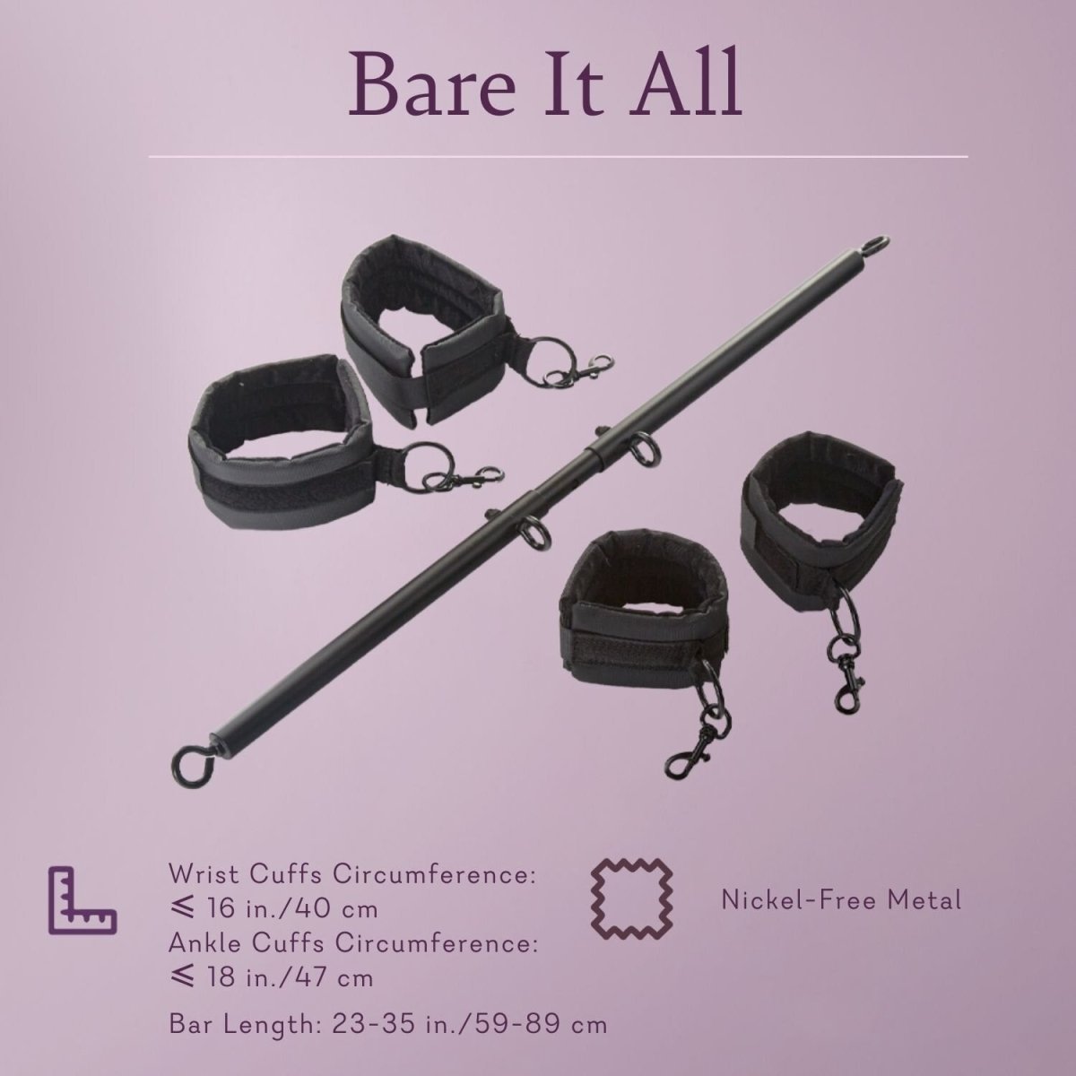 Bare It All - Pure Romance By Cassidy
