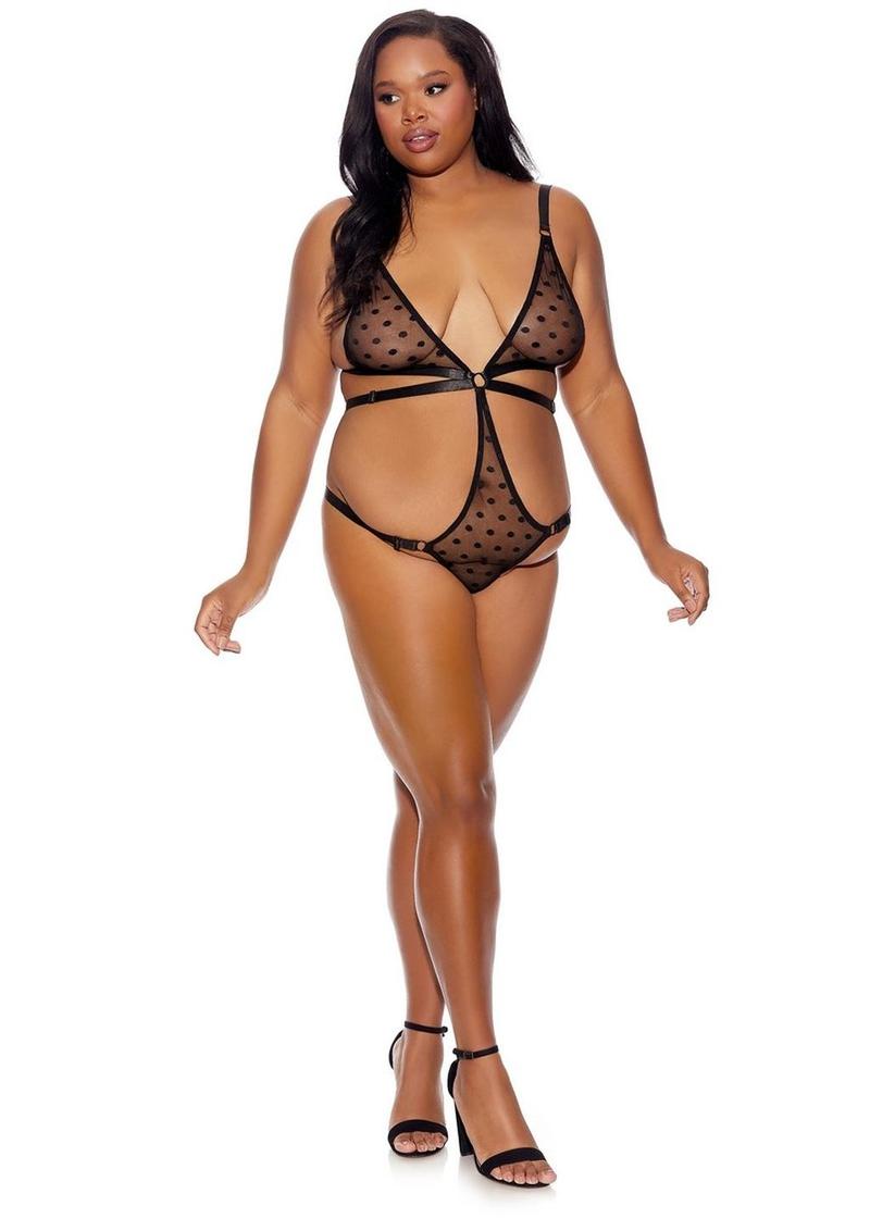Barely Bare Strappy Bikini Teddy - Its Cassidy Bybee