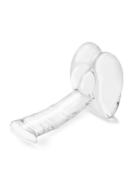 Glas Rideable Standing Glass Dildo – 7.5 Inch Realistic with Stability Base