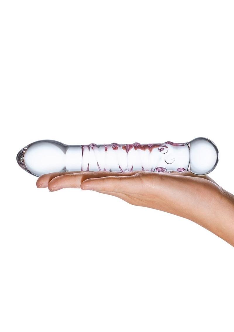 Glas Spiral Staircase Full Tip Glass Dildo