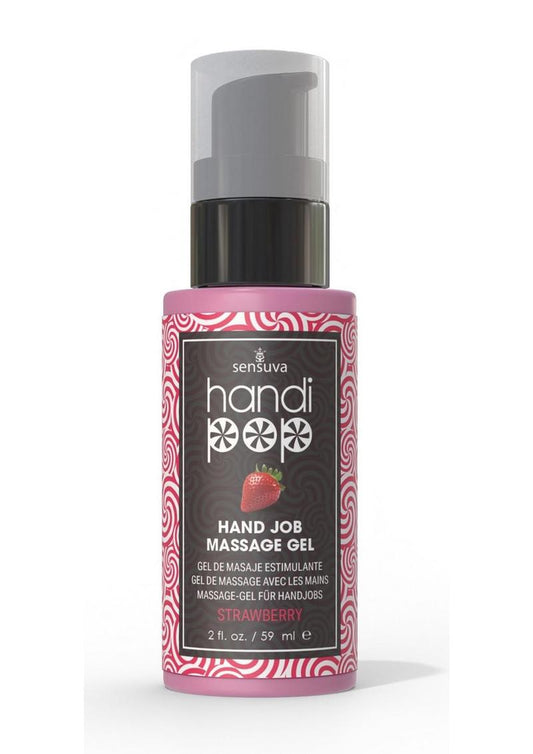 Handipop Edible Hand Job Massage Gel Strawberry - Its Cassidy Bybee