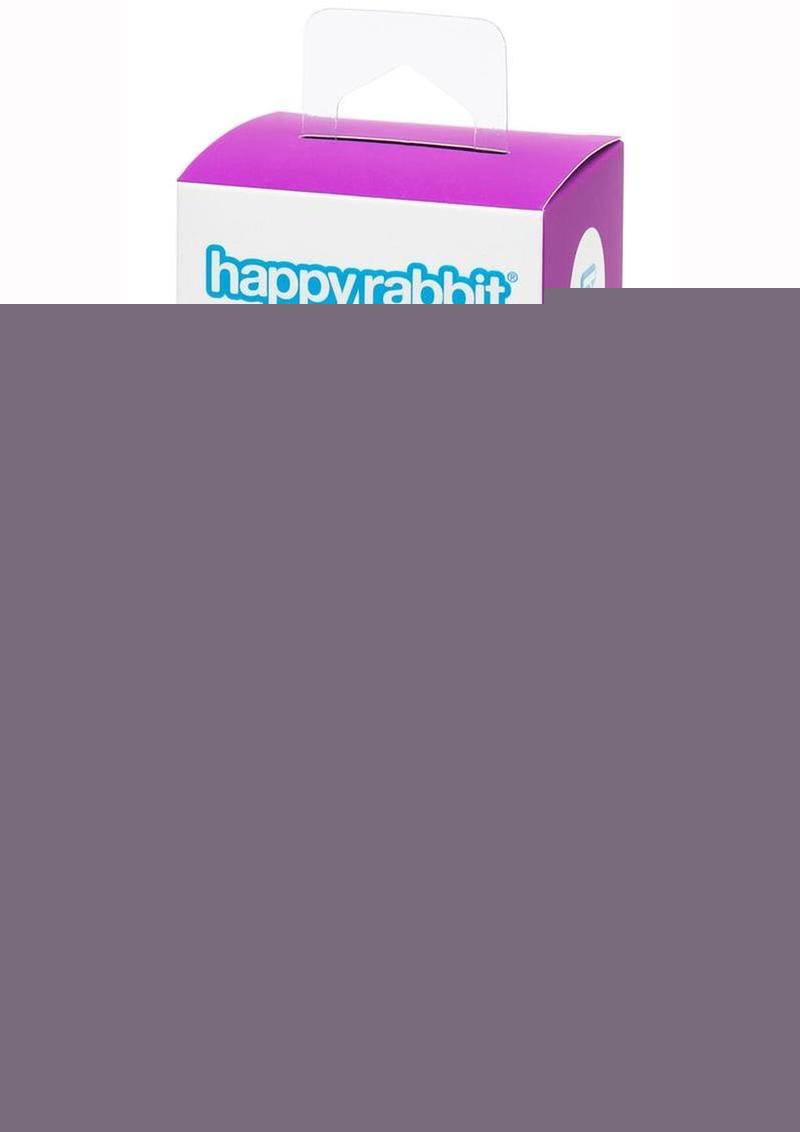 Happy Rabbit Mini Ears Rechargeable Silicone Finger Rabbit Vibrator - Purple