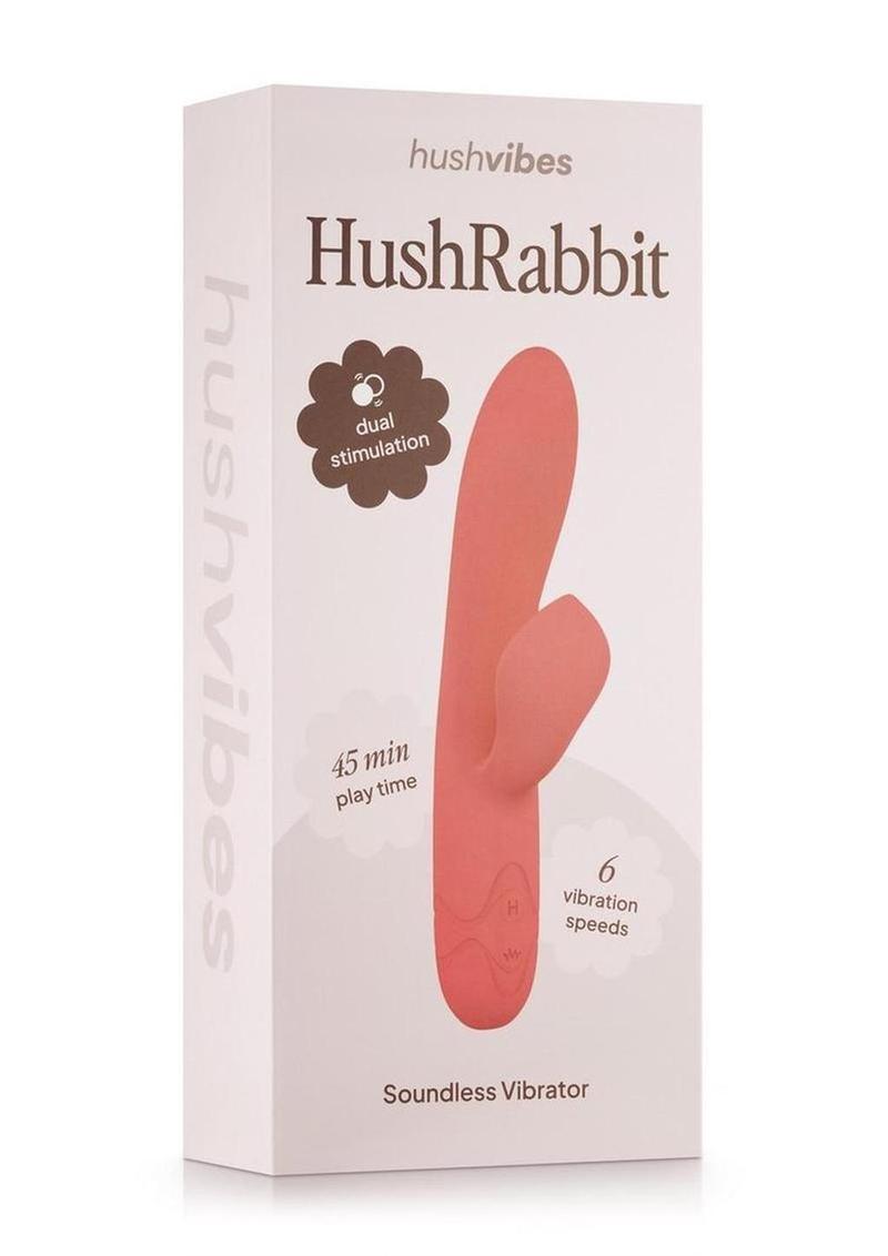 Hush Silicone Rabbit Vibrator - Its Cassidy Bybee