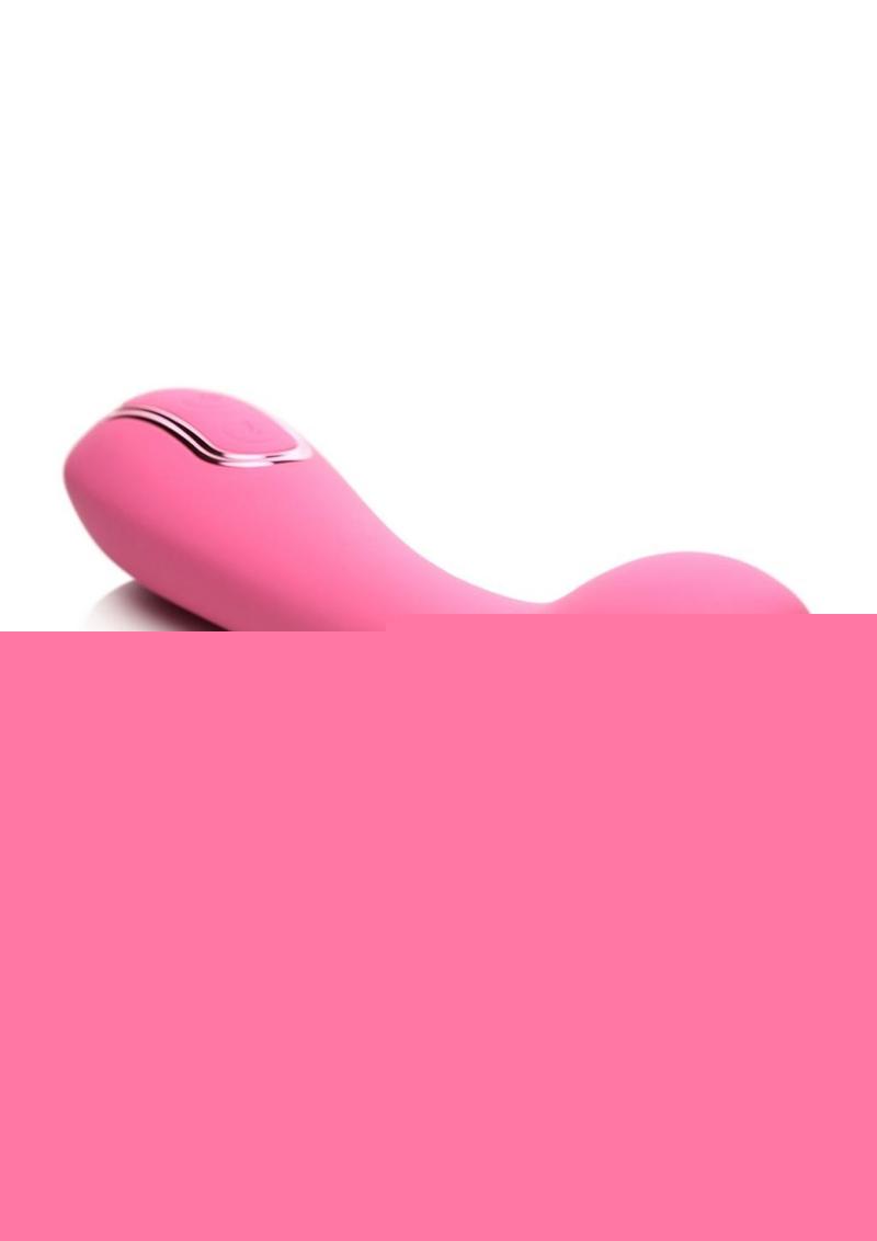 Inmi Extreme-G Inflating G-Spot Rechargeable Silicone Vibrator - Pink