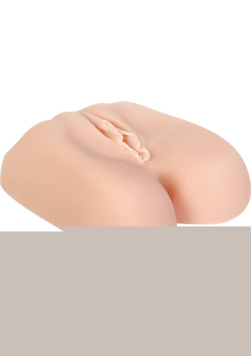 Kendra Lust Life Size Vagina Stroker with Ass Kit - Vanilla