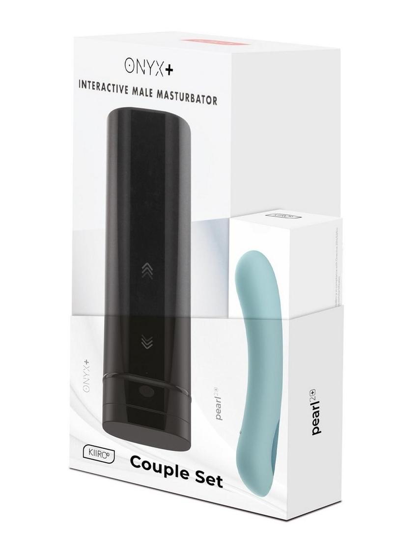 Kiiroo Onyx+ and Pearl2+ Couple Set Masturbator and Vibrator - Its Cassidy Bybee