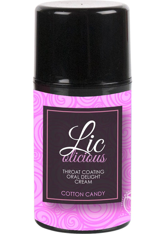 Licolicious Throat Coating Oral Delight Cream Cotton Candy - Its Cassidy Bybee