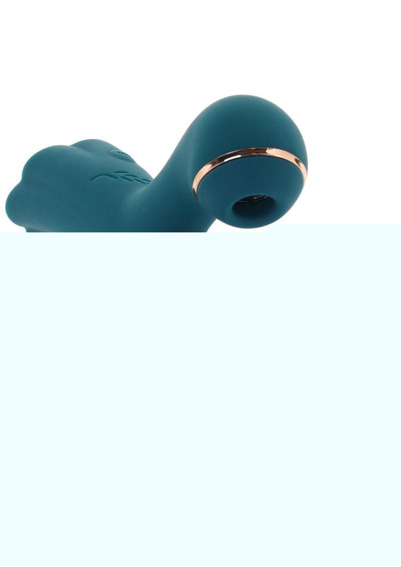Luxe Aura Rechargeable Silicone Clitoral Stimulator