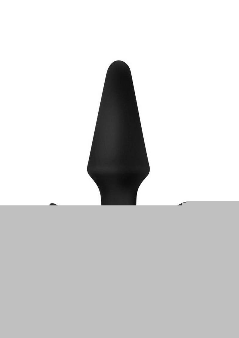 Luxe Discover Silicone Vibrator Butt Plug