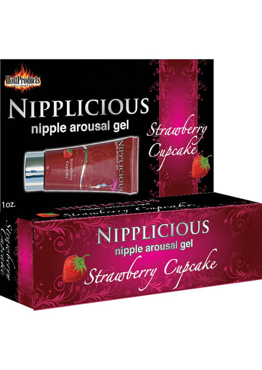 Nipplicious Nipple Arousal Gel Strawberry Cupcake - Its Cassidy Bybee