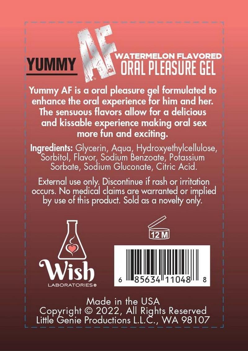 Oral Flavored Gel - Watermelon - Its Cassidy Bybee