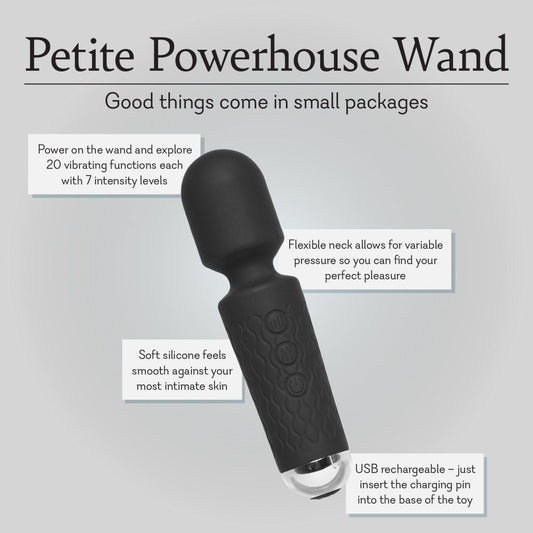 Petite Powerhouse Wand - Pure Romance By Cassidy