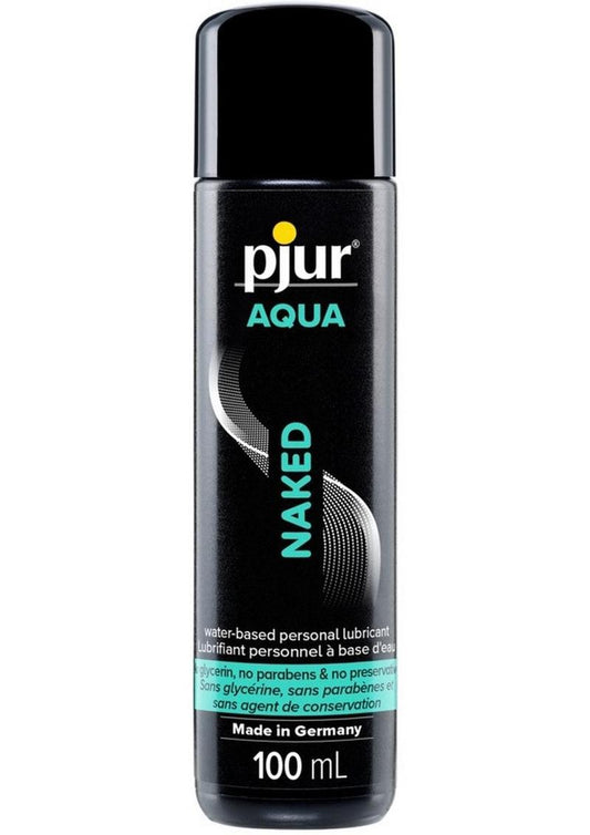 Pjur Aqua Naked Water Based Lubricant - Its Cassidy Bybee