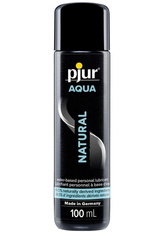 Pjur Aqua Natural Water Based Lubricant - Its Cassidy Bybee