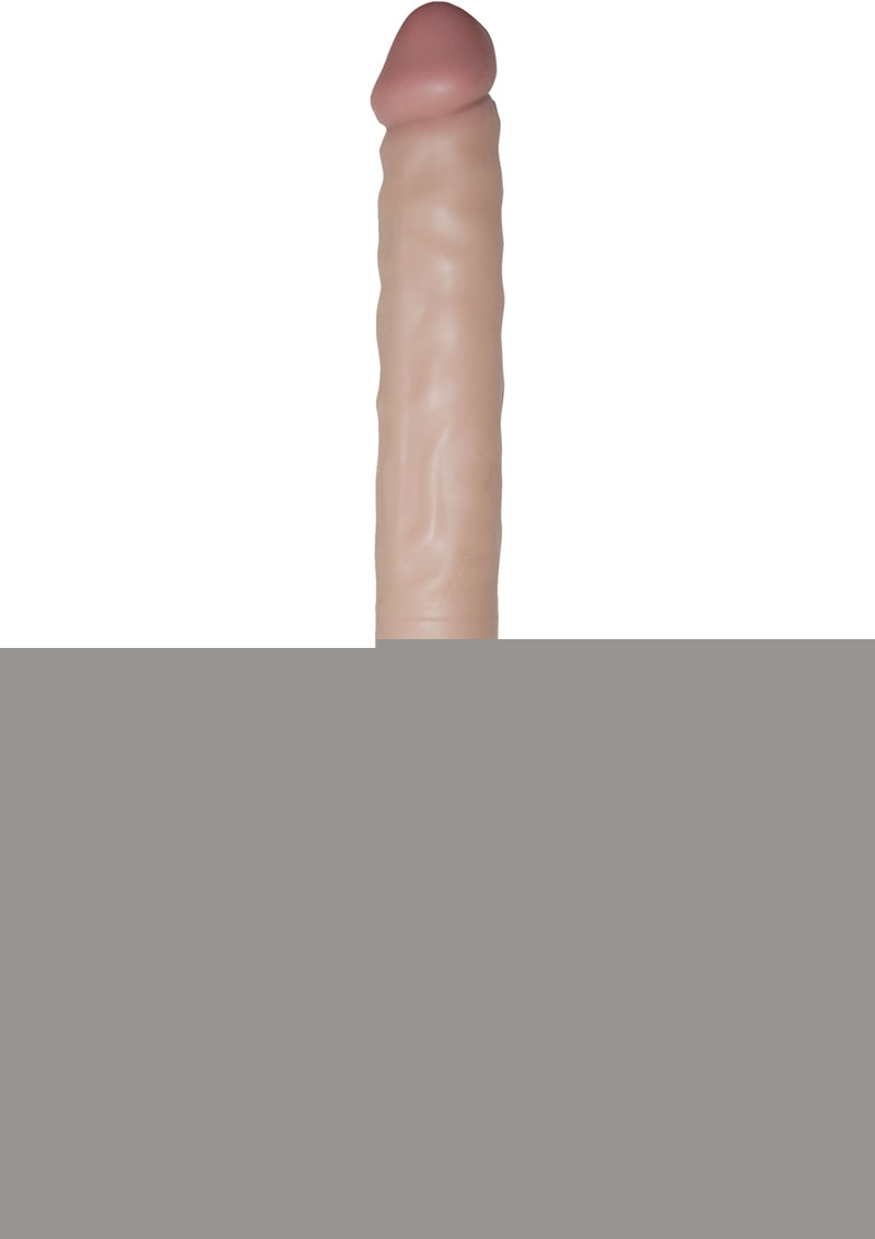 Real Skin All American Whoppers Double Dildo Dildo - Flesh/Vanilla - 18in