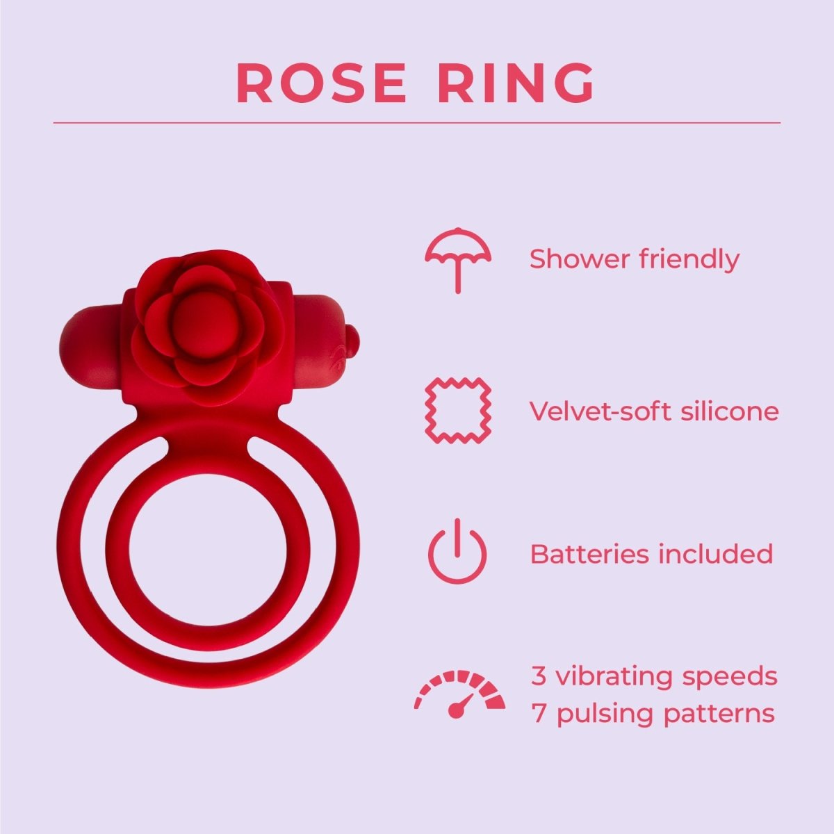 Rose Ring - Pure Romance By Cassidy