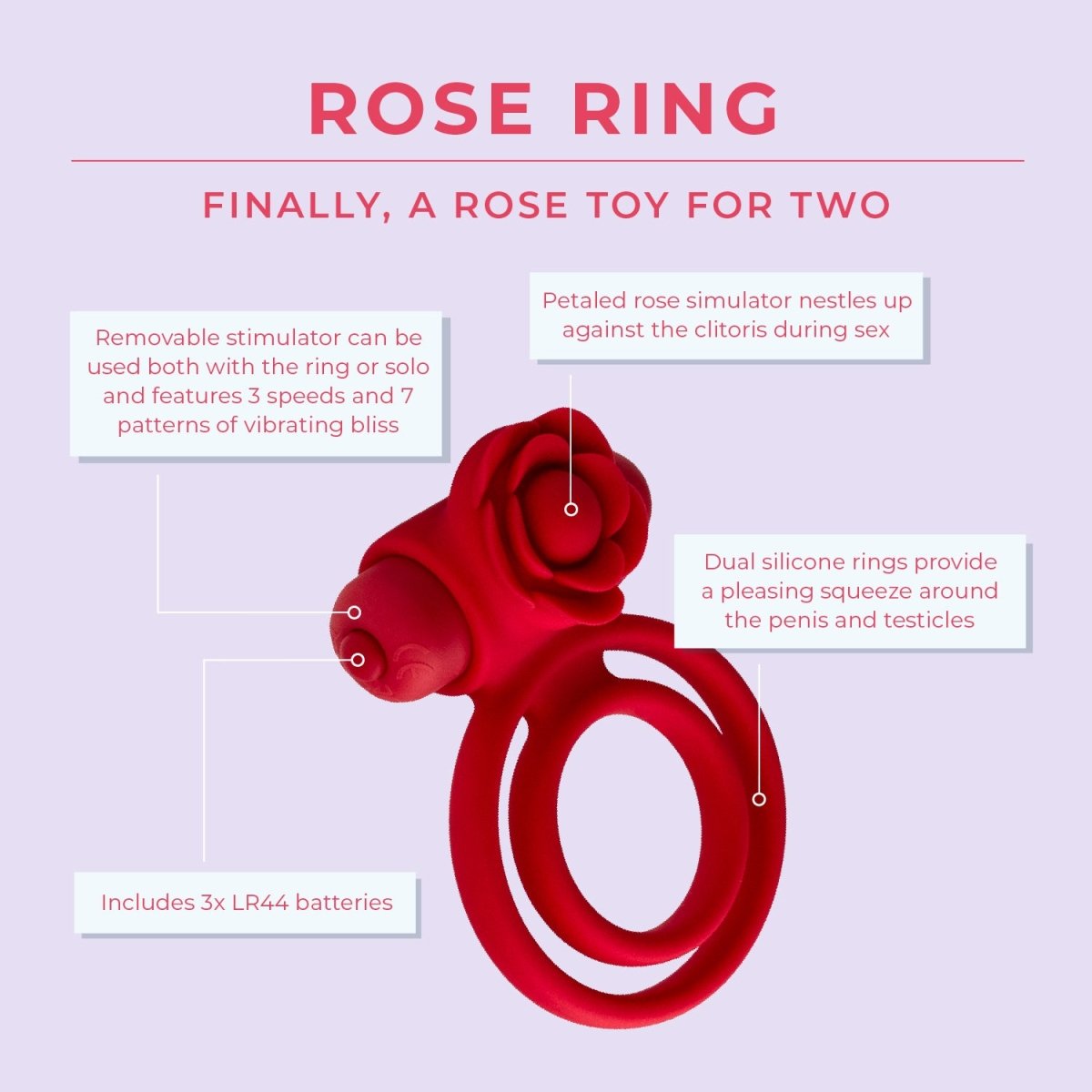 Rose Ring - Pure Romance By Cassidy