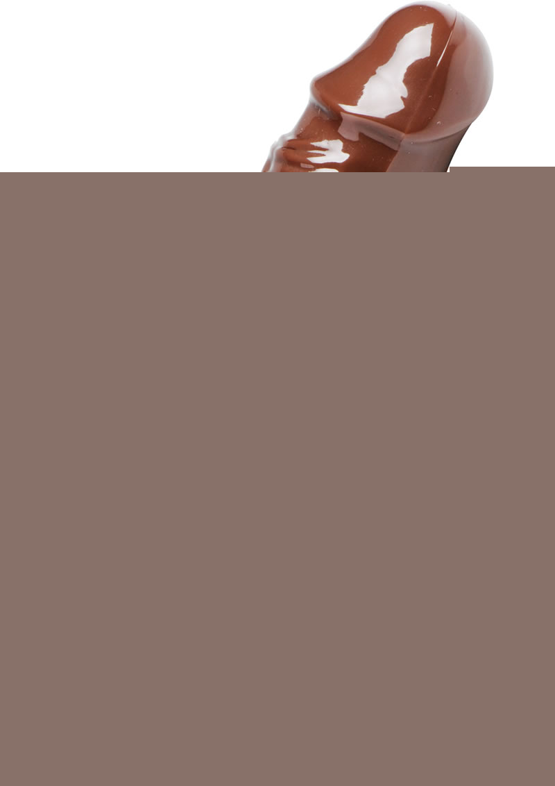 Size Matters Really Ample Penis Enhancer Sheath - Chocolate