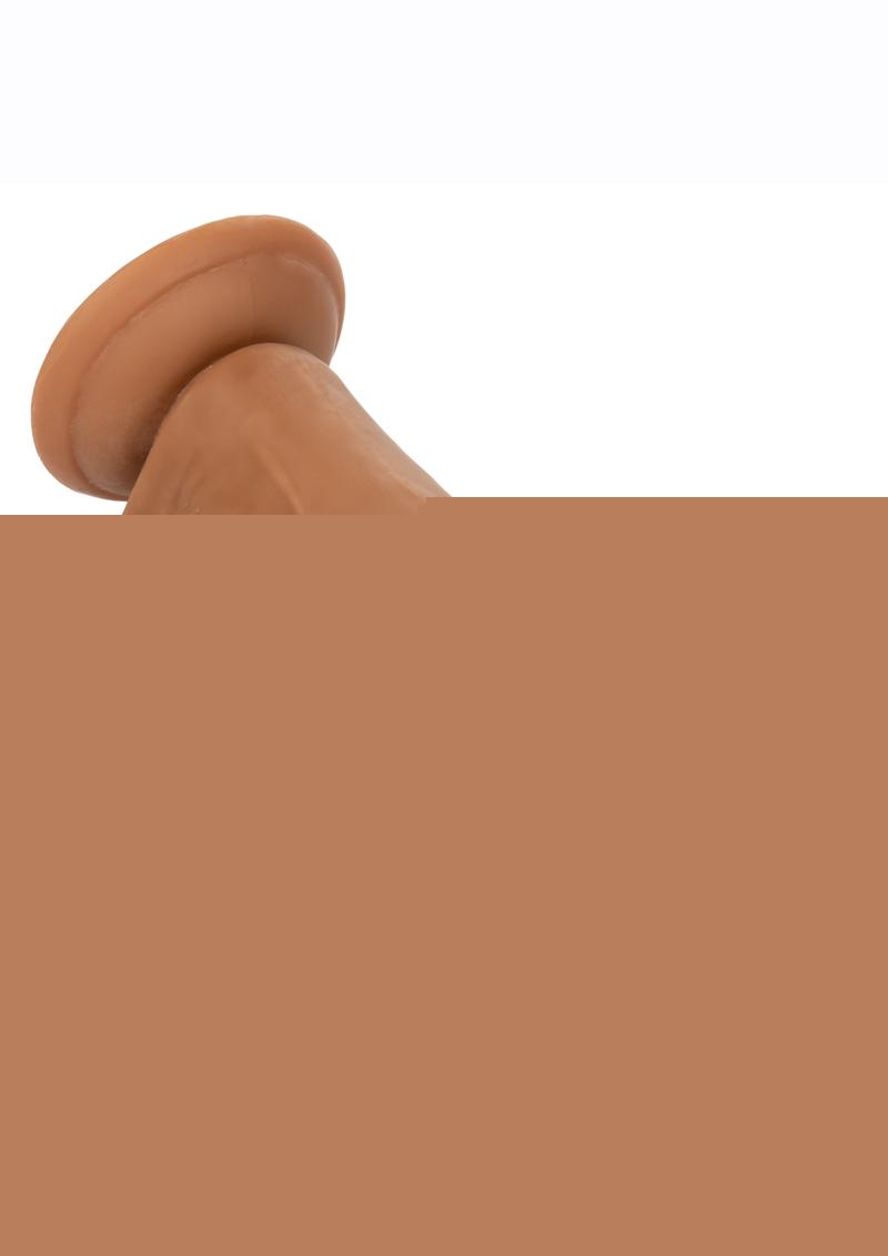 Size Queen Dildo - Chocolate - 6in