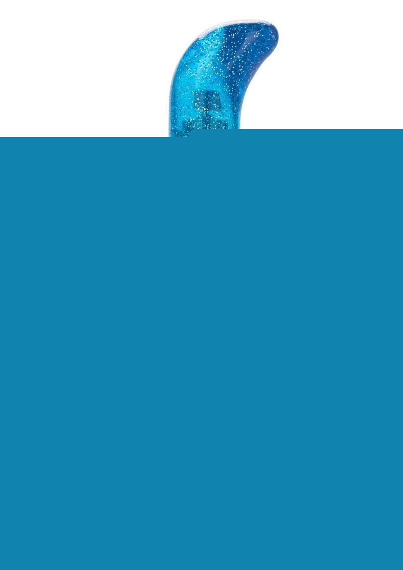 Sparkle Slim G Vibrator - Blue