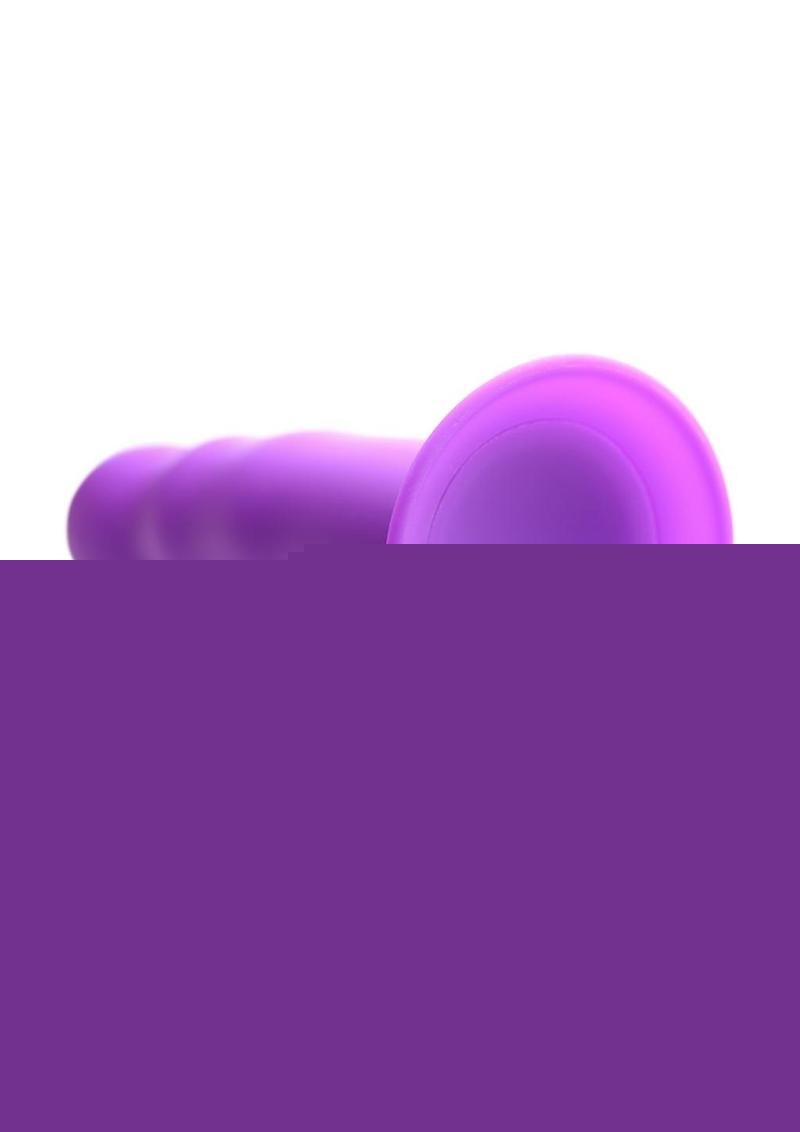 Squeeze-It Squeezable Wavy Silicone Dildo
