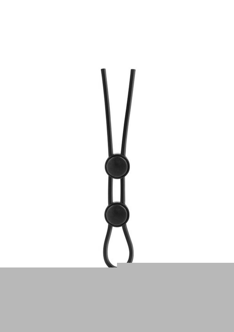 Stay Hard Silicone Double Loop Cock Ring