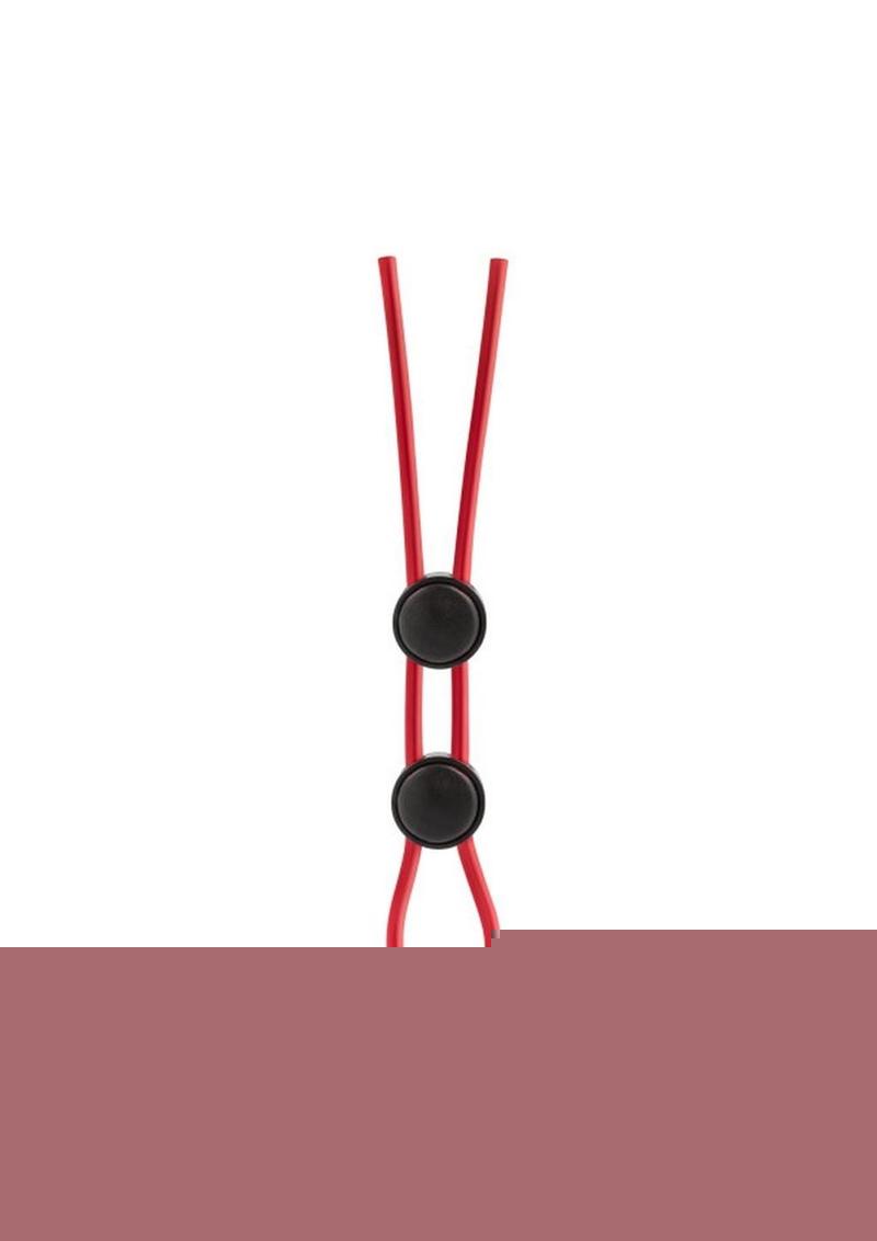 Stay Hard Silicone Double Loop Cock Ring
