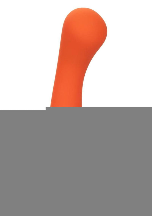 Stella Liquid Silicone G-Wand Rechargeable Vibrator - Orange