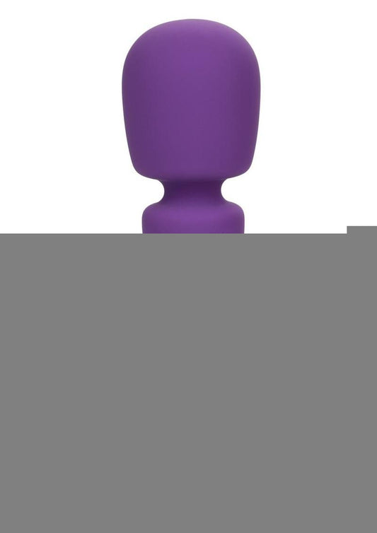 Stella Liquid Silicone Massager Rechargeable Vibrator - Purple
