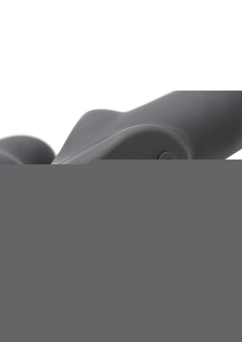 Strap U Evoke Super Charged Rechargeable Silicone Vibrating Strapless Strap-On