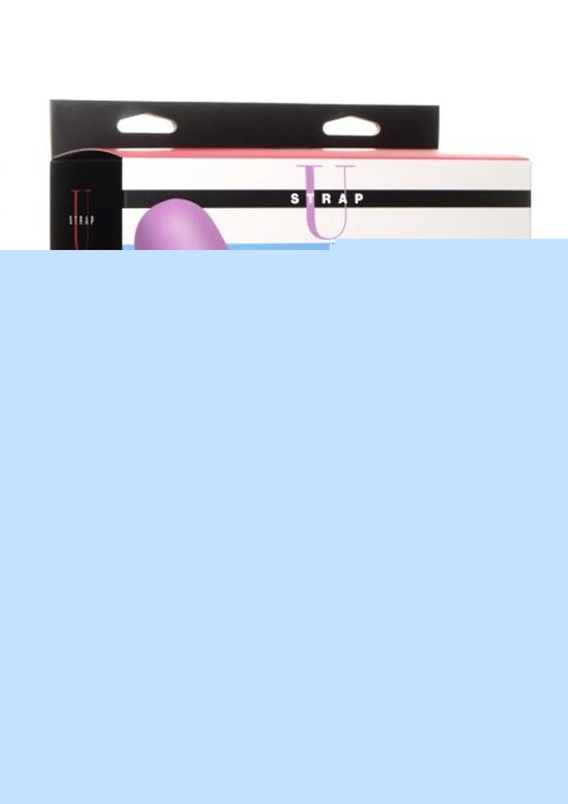 Strap U Triple Peg 28x Vibrating Rechargeable Silicone Dildo Set with Remote Control - Assorted Colors - 5 Piece