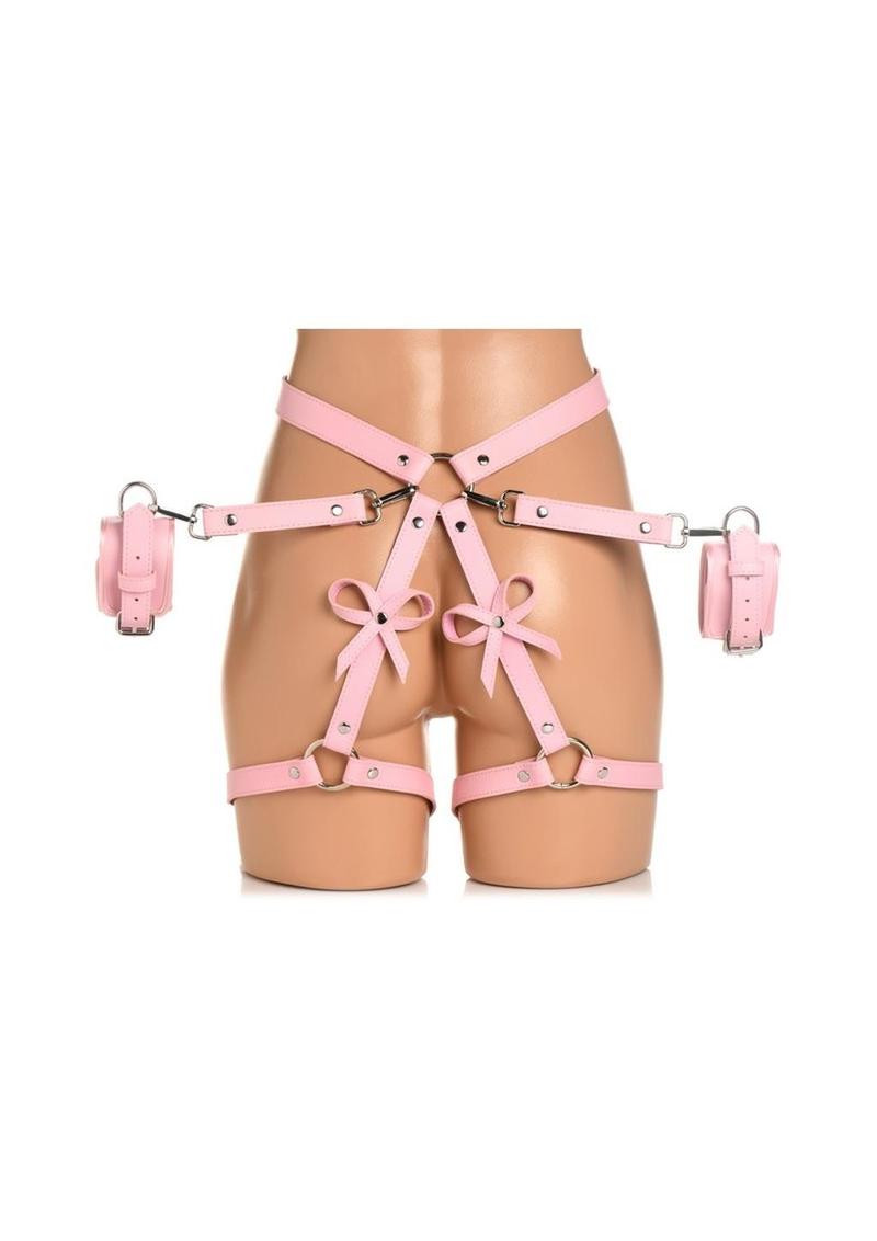 Strict Bondage Harness with Bows - Its Cassidy Bybee