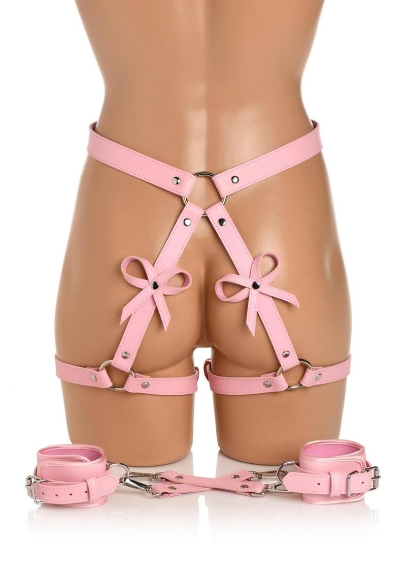 Strict Bondage Harness with Bows - Its Cassidy Bybee