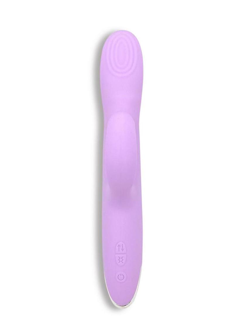 Velvet Gogo All - In - 1 Thruster Rechargeable Silicone Dildo - Its Cassidy Bybee
