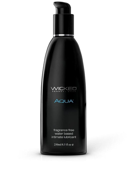 Wicked Aqua Water Based Lubricant Fragrance Free - Its Cassidy Bybee
