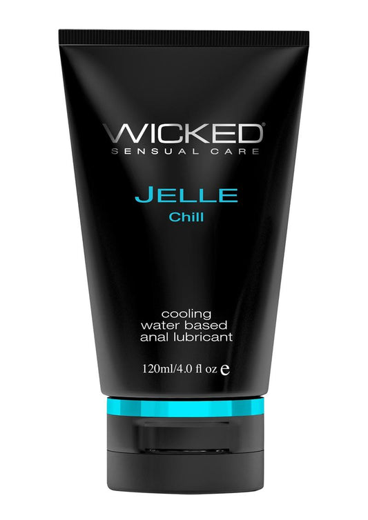 Wicked Jelle Chill Water Based Cooling Anal Gel - Its Cassidy Bybee
