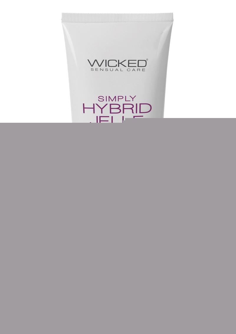 Wicked Simply Hybrid Jelle Lubricant with Olive Leaf Extract - 4oz
