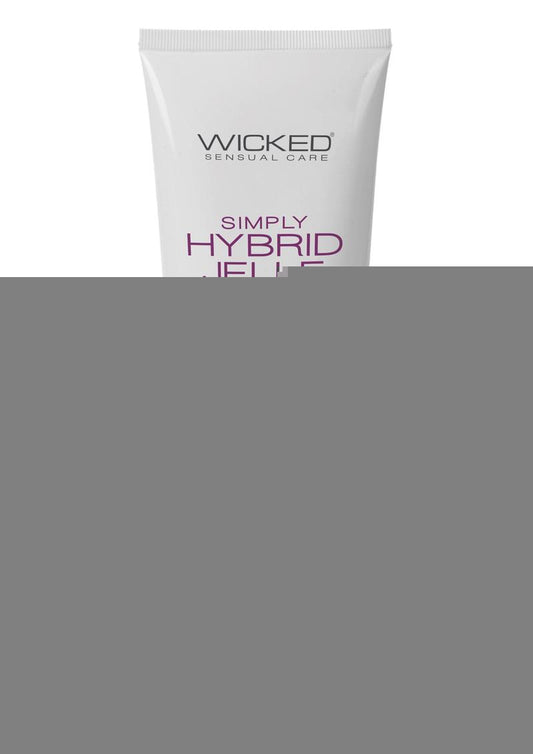 Wicked Simply Hybrid Jelle Lubricant with Olive Leaf Extract - 4oz