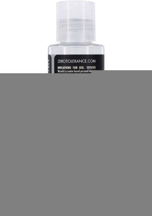 Zero Tolerance Drenched Warmth Water Based Lubricant - 4oz