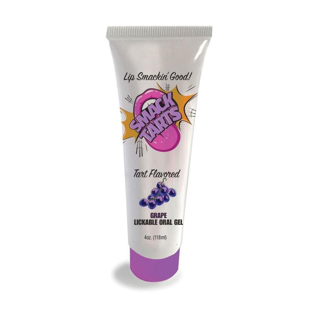 Smack Tarts Lickable Oral Gel 4oz - Sour Grape