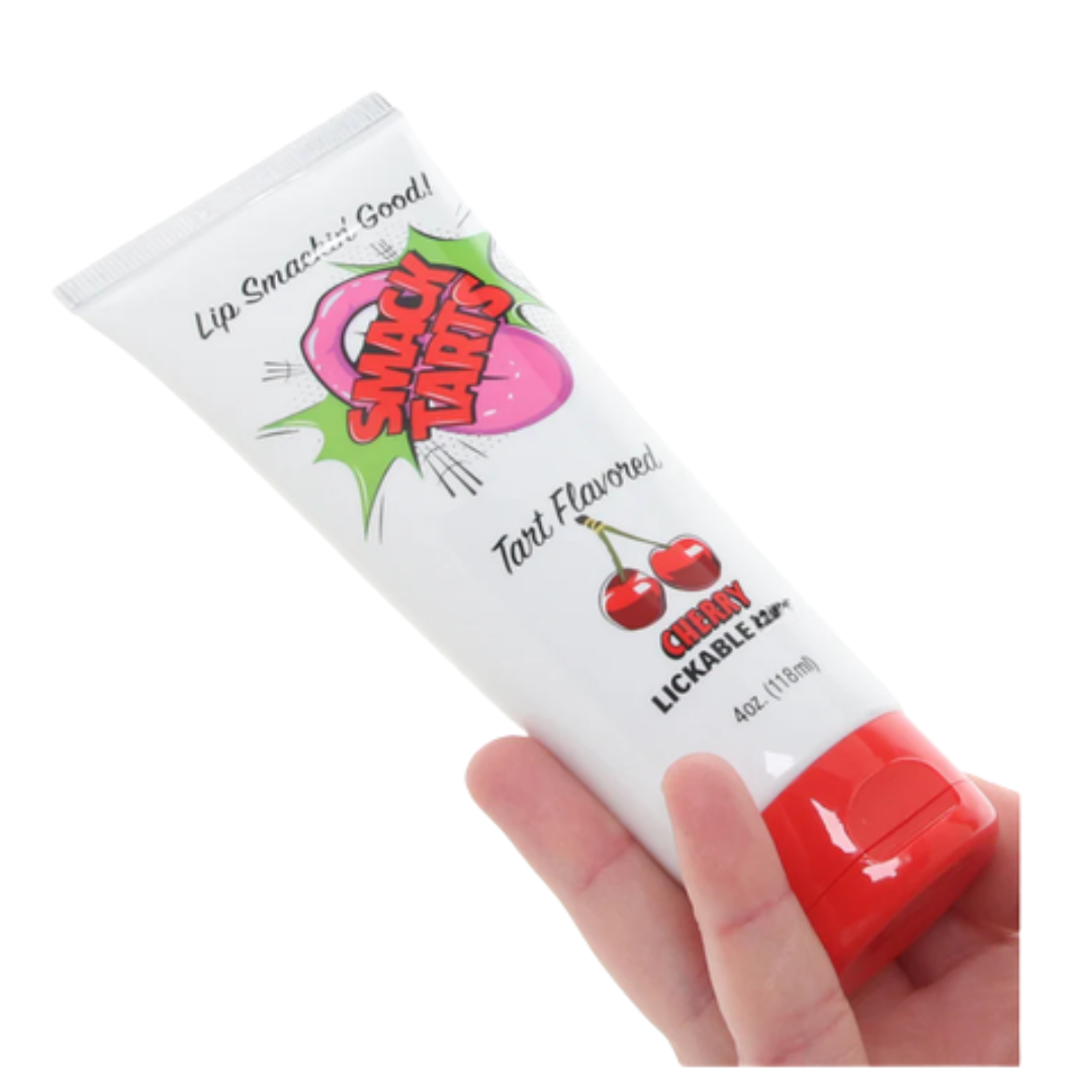 Smack Tarts Lickable Oral Gel Lubricant 4oz - Sour Cherry