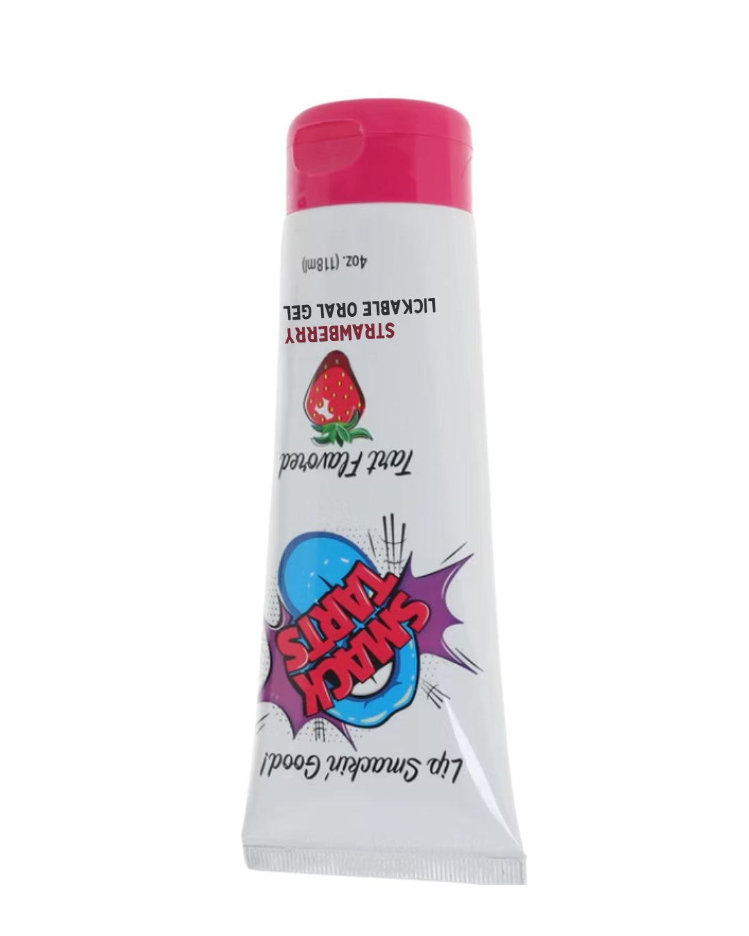 Smack Tarts Lickable Oral Gel Lubricant 4oz - Sour Strawberry