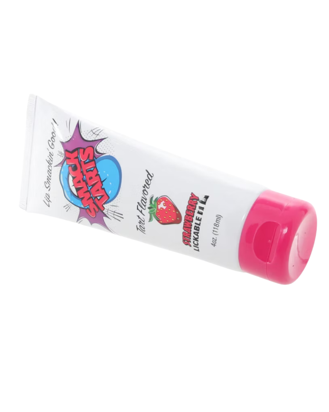 Smack Tarts Lickable Oral Gel Lubricant 4oz - Sour Strawberry