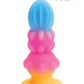 Alien Nation Sprite Silicone Anal Plug - Blue/Pink/Yellow