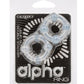 Alpha Liquid Silicone Double Stacker Rings - Its Cassidy Bybee