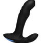 Alpha-Pro P-Trigasm 3-In-1 Silicone Prostate Stimulator - Black