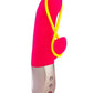 Amorino Silicone Vibrator with Clitoral Stimulator